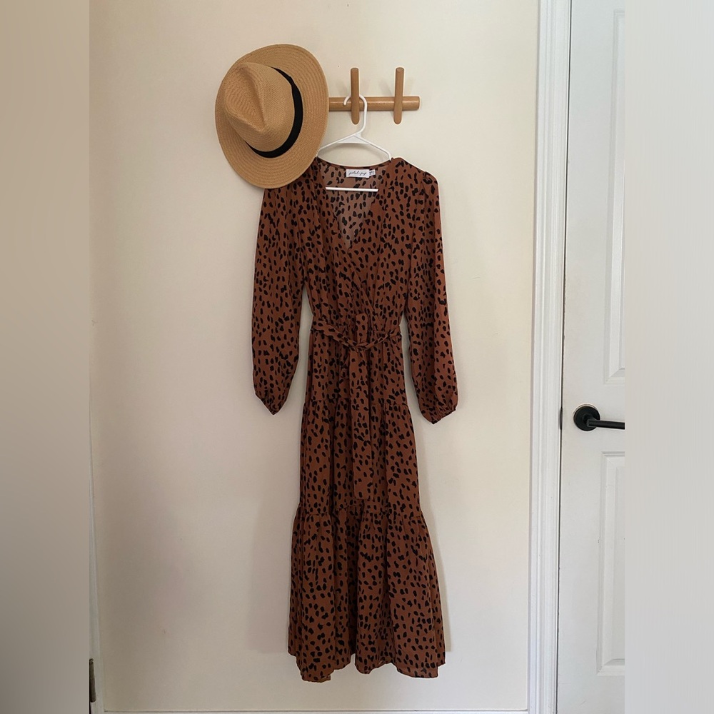 Petal & Pup spotted maxi dress